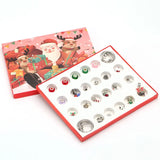 Christmas Countdown Calendar Jewelry Kit DIY Ornaments Beads Bracelet Necklace