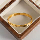 Chunky Plated Waterproof Stainless Steel Jewelry for Woman