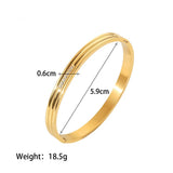 Chunky Plated Waterproof Stainless Steel Jewelry for Woman
