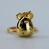 Chunky Rat Mouse Keychain Trinket Animal Key Chain Holder