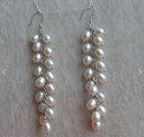 Classic Pearl Earrings 6-7mm Freshwater Silver Hook