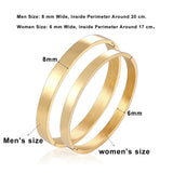 Five Colors Charm Bracelet Cuff Open Bangle Couple Love Jewelry