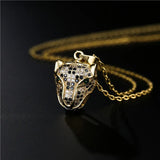 Animal Leopard Pendant Chain Necklace Gift