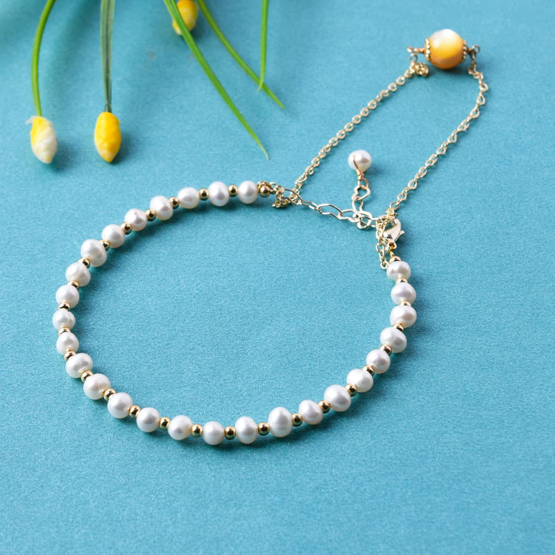 Bohemia Freshwater Pearl Bracelet for Women