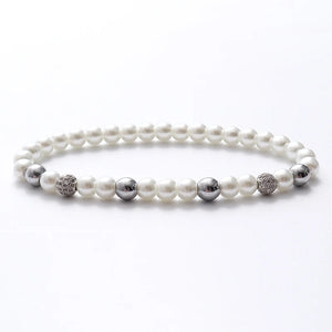 Men's Classic Round Ball Bracelet - Cuban Chain Jewelry Gift