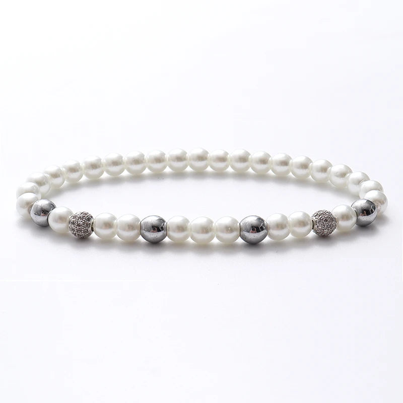 Men's Classic Round Ball Bracelet - Cuban Chain Jewelry Gift