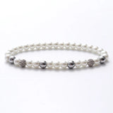 Men's Classic Round Ball Bracelet - Cuban Chain Jewelry Gift