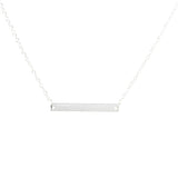 Classic Bar Necklace Jewelry Bar Pendant Necklace For Women
