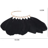 Feather Ear Hook Earrings for Women Without Piercing