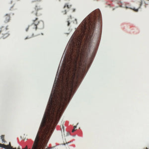 Ebony Hairpin Wood Chinese Hair Sticks Women Hair Forks Hair Clip Holder