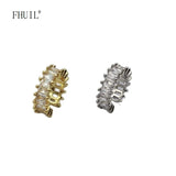 Clip Earrings CZ No Piercing Women Men Girl Jewelry Christmas