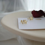 Leaf Ear Clip Cuff Grunge Earrings for Men Women