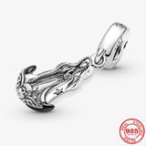 Coffee Bottle Opener Coffee Cup Magic Hat Charm Beads Silver 925 Bracelet DIY