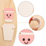 Coffee Cup Silicone Beads Teether DIY Jewelry Making Food Baby Toys