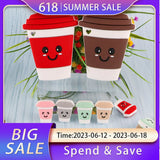 Coffee Cup Silicone Beads Teether DIY Jewelry Making Food Baby Toys