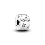 Festive 925 Silver Heart Circle Charm Bead Jewelry