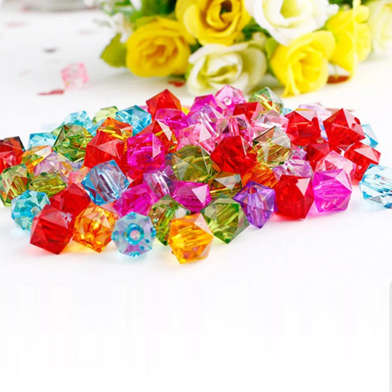 300pcs 10mm Acrylic Beads for DIY Home Decorations