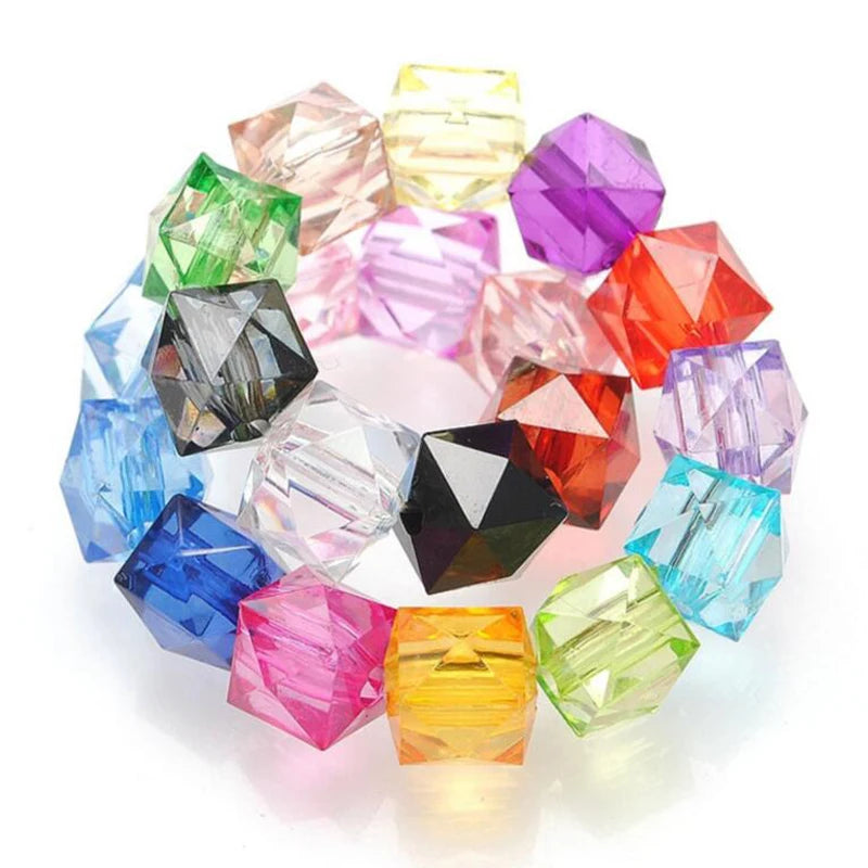 300pcs 10mm Acrylic Beads for DIY Home Decorations