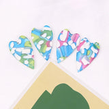 Colorful Acetic Acid Acrylic Charms for DIY Jewelry 20pcs