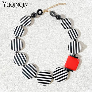 Boho Beaded Choker Necklace for Women