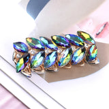 Colorful Crystal Large Bracelet Adjustable Glamour Cuff Elastic Rope