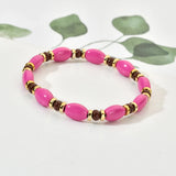 Colorful DIY Rainbow Bracelet Tila Bracelets for Women Beads Jewelry Boho Summer