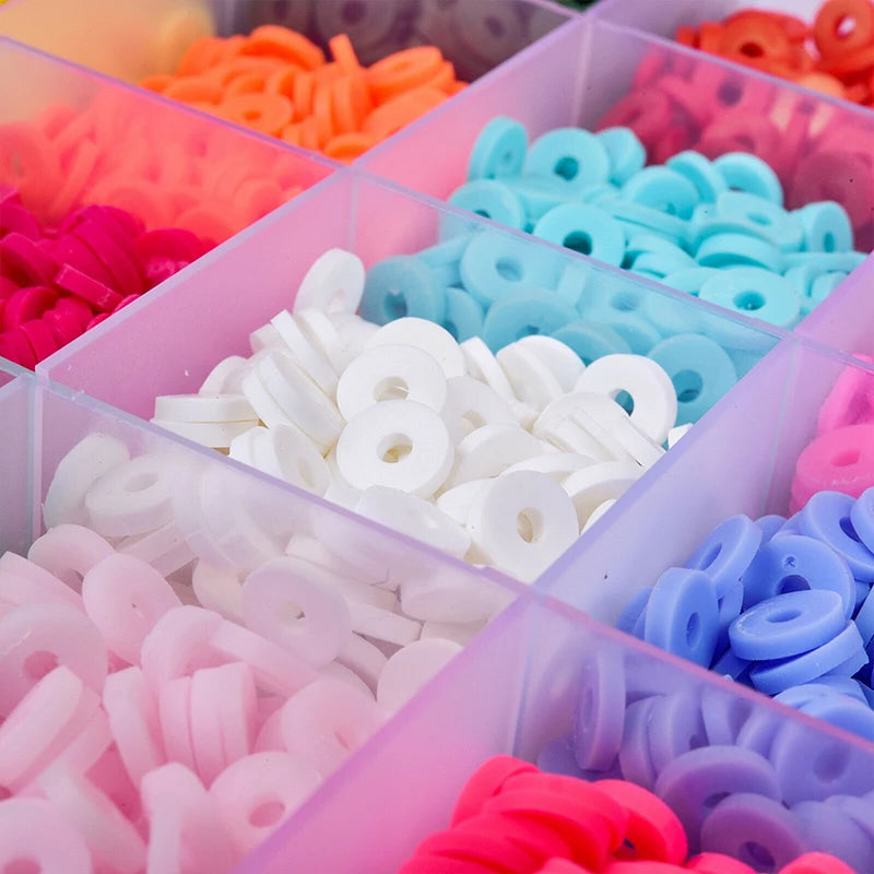 Polymer Clay Beads DIY Jewelry Set Bracelet Making Kit