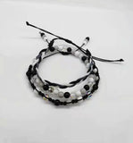 Colorful Rope Beads Stone Bracelet for Women Charms Engagement