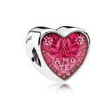 Rainbow Camera Console Charm Bead for Silver Bracelets