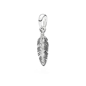 Comb & Scissors Pendant Dangle Charm Silver Bracelet For Girl