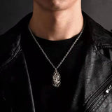 Copper Coin Pixiu Pendant Men's Chinese Style Necklace