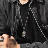 Copper Coin Pixiu Pendant Men's Chinese Style Necklace