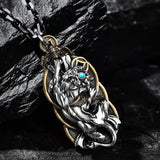 Copper Coin Pixiu Pendant Men's Chinese Style Handsome Necklace