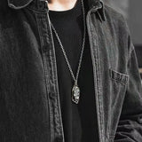 Copper Coin Pixiu Pendant Men's Chinese Style Handsome Necklace
