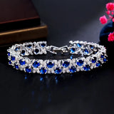 Copper Plated CZ Bracelet for Women