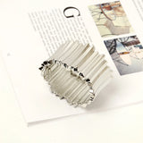 Statement Bangle for Women Plated Metal Cuff Bangles