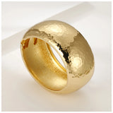 Statement Bangle for Women Round Metal Opened Cuff Bangles