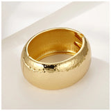 Statement Bangle for Women Round Metal Opened Cuff Bangles
