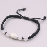 Natural Jadeite Cylinder Bead Bracelet 6.3inch Women Gift