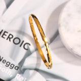 Geometric Rose Diamond Shaped Titanium Steel Bracelet