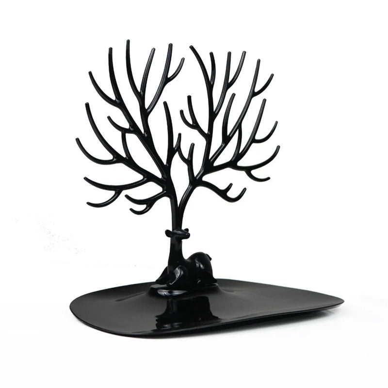 Deer Jewelry Display Stand Tray Tree Organizer