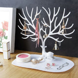 Deer Jewelry Display Stand Tray Tree Organizer