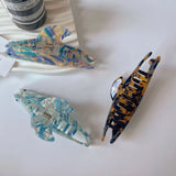 The Ocean's Stupid Baby Dolphin Hair Clip Claw Acetic Acid for Women and Girls