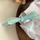 Retro Floral Acetate Barrette Spring Hair Clips For Woman