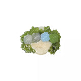 Small Fresh Flower Basket Hair Claw Fan Clip Hair Accessories