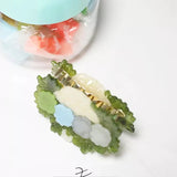Small Fresh Flower Basket Hair Claw Fan Clip Hair Accessories