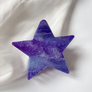 Stylish Acrylic Star Hair Clip Claw for Women