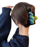 Cream Biscuit Hair Clip Claw High Acetic Acid Shark Clip