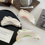 Geometric Bunny Shark Hair Clip for Women