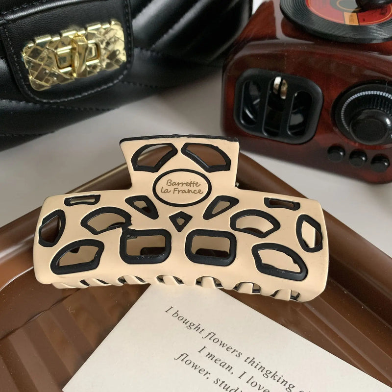 Geometric Colors Hair Clip Acetic Acid Shark Clip Hair Accessorie
